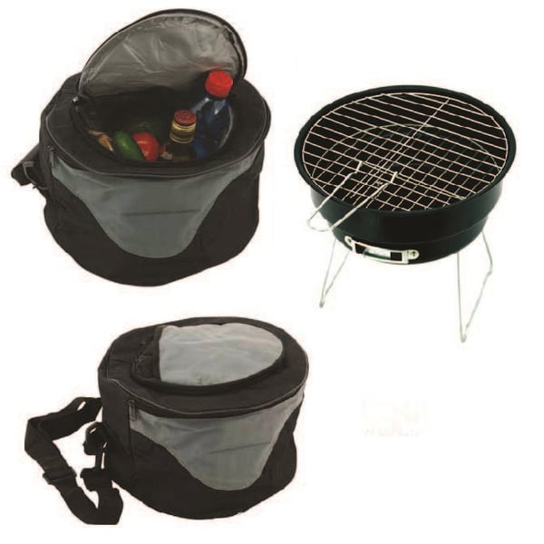 מנגל מתקפל עם תיק צידנית - רוגע בקמפינג