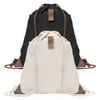 Santorini Canvas Drawstring Bag - Spacious and Durable
