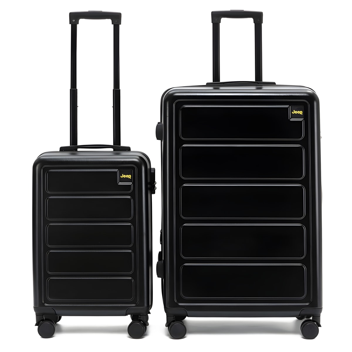 סט מזוודות סיאטל 20" ו-28" מבית JEEP - עיצוב איכותי ועמידות