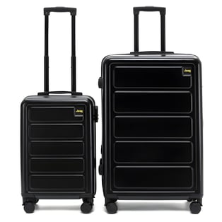 סט מזוודות סיאטל 20" ו-28" מבית JEEP - עיצוב איכותי ועמידות