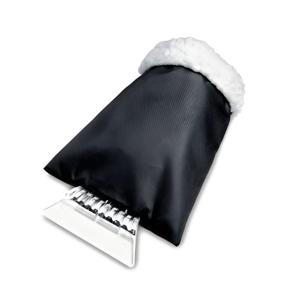 Plastic Ice Scraper with Warm Glove