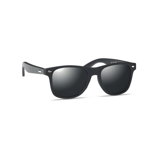 Stylish Sunglasses with Black Bamboo Arms
