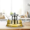 Tempered Glass Pitcher with Assam Infusion Strainer - Heat Resistant