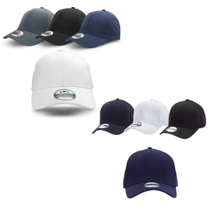 High-Quality 6-Panel Cap in Flexible Fabric in Various Colors