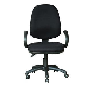 Orthopedic Office Chair with Swivel Arms and Easy Mobility