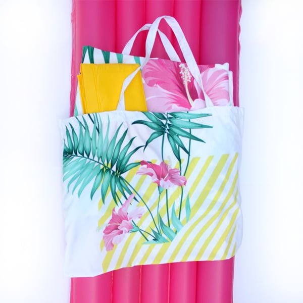 סט קיץ מושלם - שקית נשיאה אופנתית