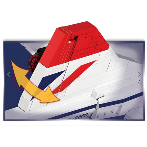 מודל קונקורד - משחק הרכבה יצירתי לילדים