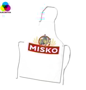 סינר מטבח איכותי מבד כותנה ופוליאסטר - ראמזי