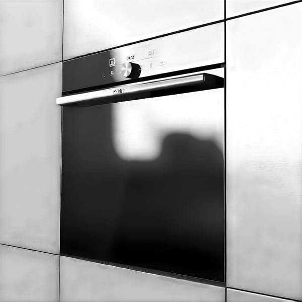 תנור בנוי יוקרתי בגימור זכוכית שחורה 60 ס"מ מבית Gorenje Jewels