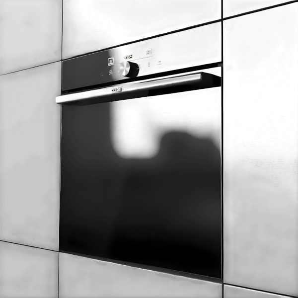 תנור בנוי יוקרתי בגימור זכוכית שחורה 60 ס"מ מבית Gorenje Jewels