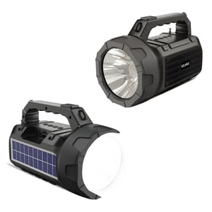 רמקול סולרי בלוטות' עם פנס שטח חזק