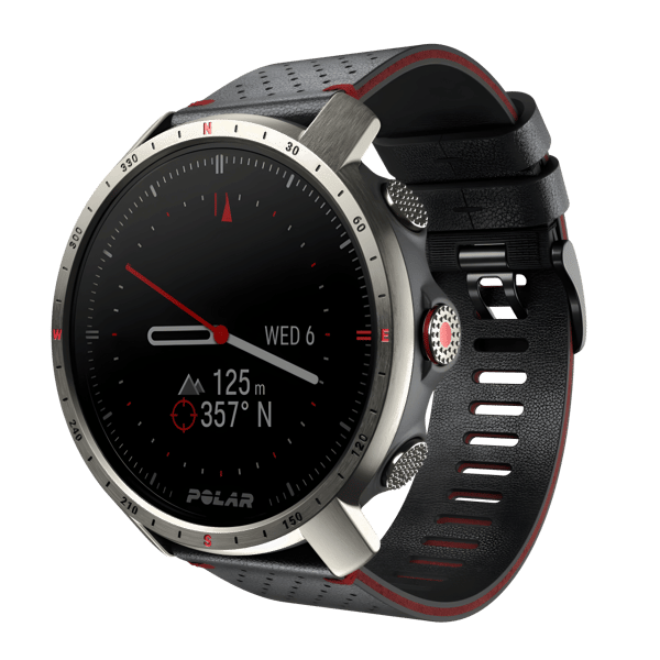 Polar Grit X Pro Titanium - Advanced Running Watch with GPS by POLAR