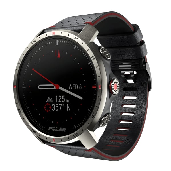 Polar Grit X Pro Titanium - שעון ריצה עם GPS מתקדם מבית POLAR