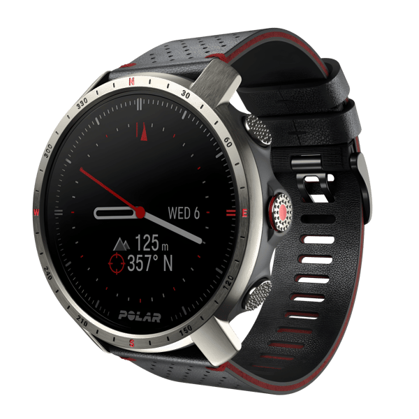 Polar Grit X Pro Titanium - שעון ריצה עם GPS מתקדם מבית POLAR
