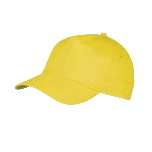 כובע ספורט מתכוונן מ-100% כותנה עם 5 פאנלים