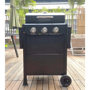 Compact 3-Burner Gas Grill by Sauter