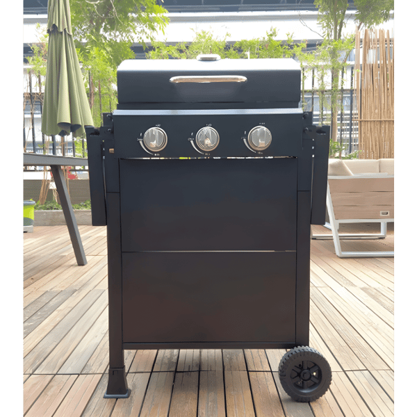 גריל גז קומפקטי עם 3 להבות מבית Sauter