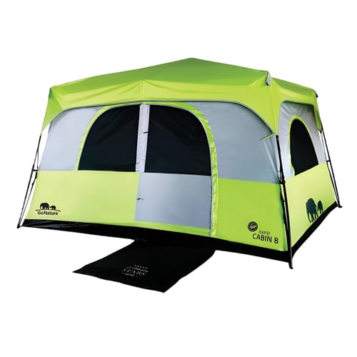 אוהל קמפינג GN RAPID CABIN ל-8 מבית GoNature