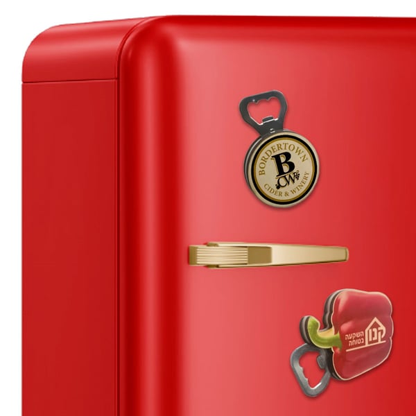 Custom Design Magnetic Wooden Bottle Opener