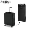 FUTO המזוודה המתקפלת לתלייה בארון 21'' של מותג המזוודות החכמות Rollink - שחור
