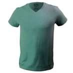 חולצת צווארון V מבד איכותי, עיצוב אופנתי