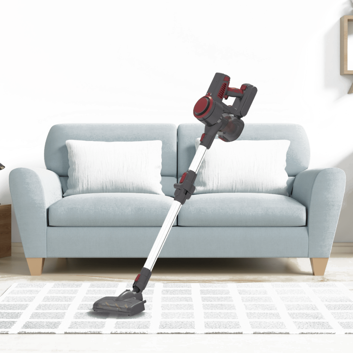 שואב אבק אלחוטי עם זרוע מפרקית מבית שניידר - 300W