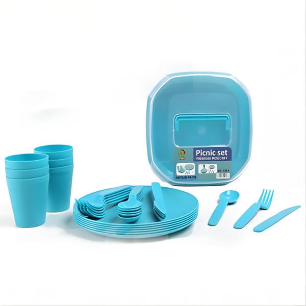 ערכת פיקניק רב פעמית לכל המשפחה - 6 סועדים