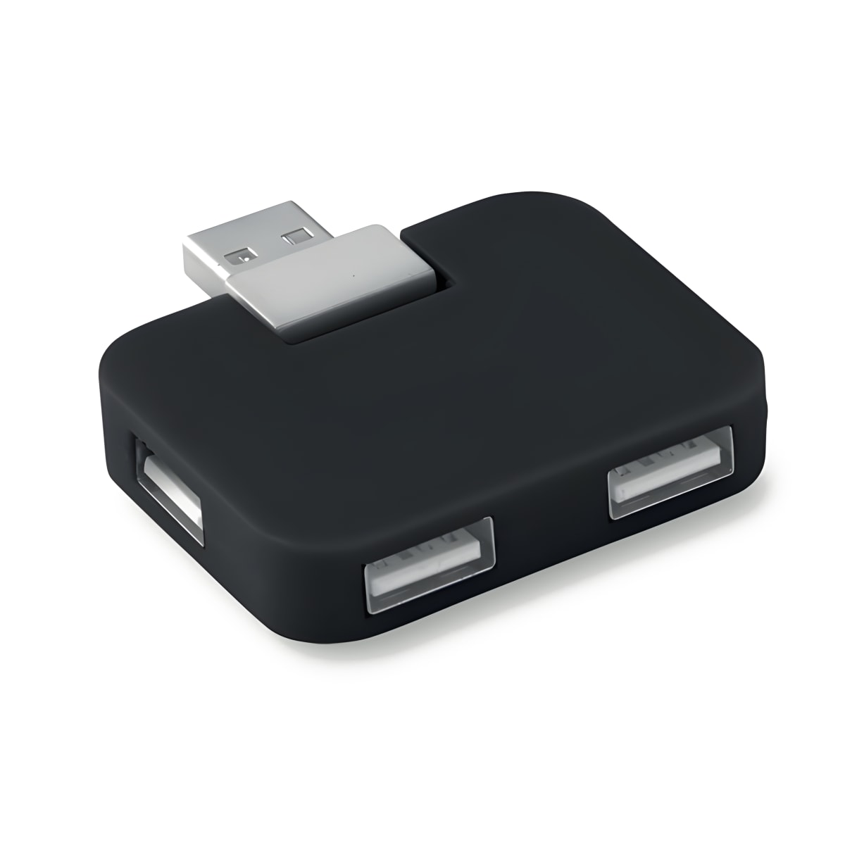 ריבוע USB רכזת 4 פורטים מעוצבת ב-ABS