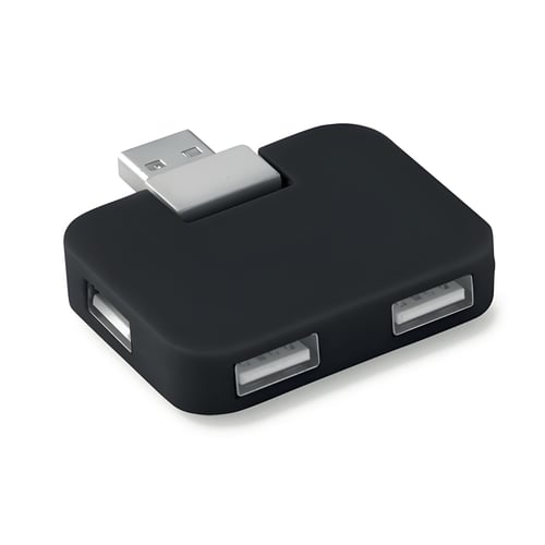 ריבוע USB רכזת 4 פורטים מעוצבת ב-ABS