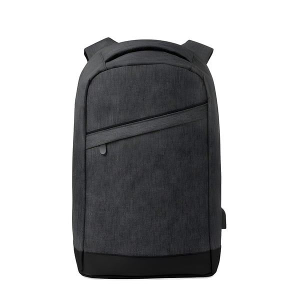 Premium 600D Polyester Backpack with USB Charger