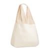Stylish Beach Bag in Cotton and Mesh