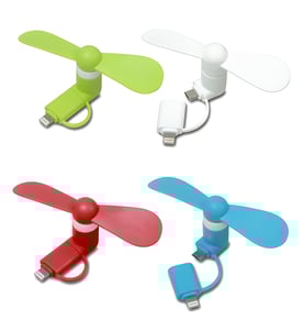 מאוורר לטלפון נייד לאייפון ואנדרואיד