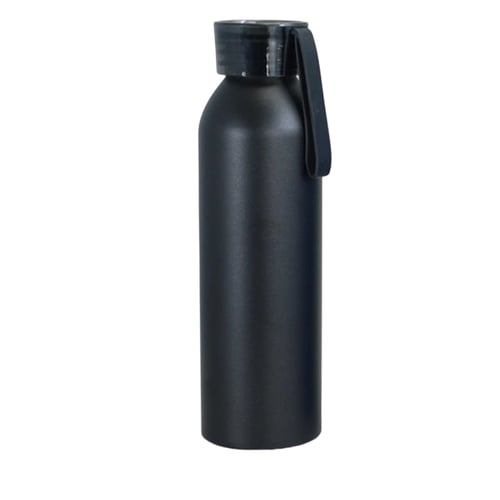 Lightweight and Durable Aluminum Bottle with Silicone Strap - 600 ml