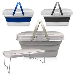 צידנית סטאלבט מתקפלת עם שולחן הגשה נשלף