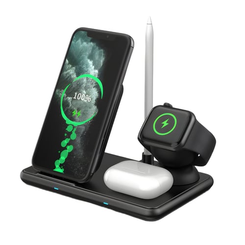 משטח טעינה אלחוטי מהיר רב תכליתי