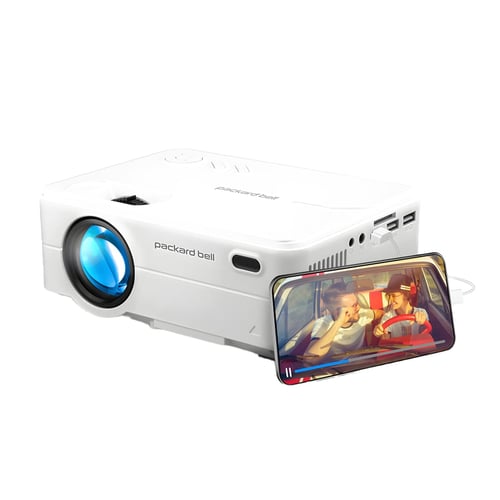 מקרן וידאו עוצמתי 3500 לומנס עם מראת מסך WiFi עד 120 אינץ'