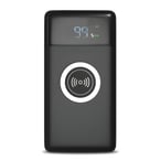 מטען נייד 'ג'ולט' עם טעינה אלחוטית בנפח 10,000mAh