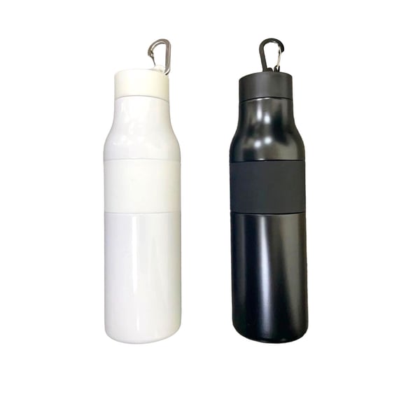 Premium Stainless Steel Thermos with Double Layer and Rubber Grip