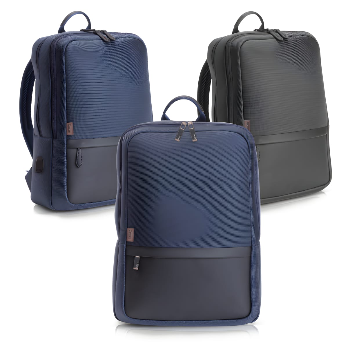 תיק גב פרימיום למחשב נייד עם יציאת USB