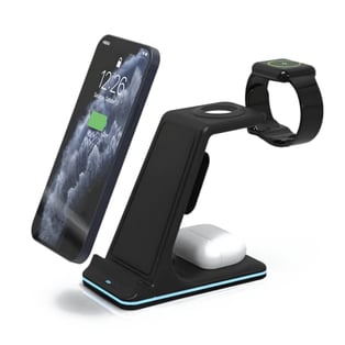 משטח טעינה אלחוטית משולב ל-3 מכשירים עד 15W מבית ECO