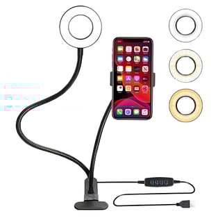 Professional Ring Light for Photography with Adjustable LED