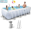 בריכת INTEX PRISM שברון 400X200X100 עם משאבה