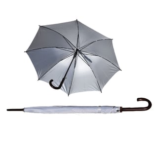 מטריה 2 שכבות עם ידית סבא מעץ - מתנה עסקית שאי אפשר לפספס