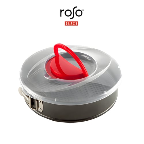 תבנית קפיץ 26 ס"מ נונסטיק עם מכסה וידית נוחה