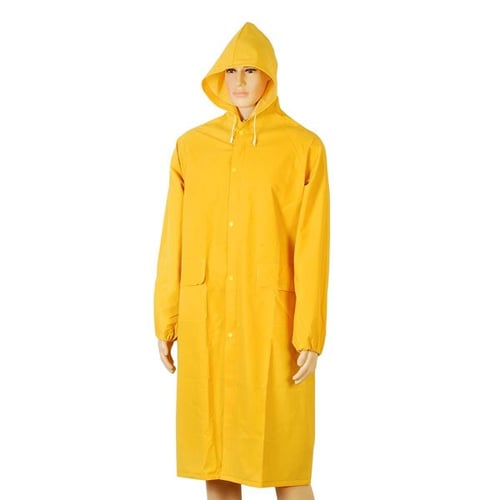 מעיל גשם ארוךצהוב  - 2XL-3XL