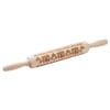 Wooden Cheese Ice Cream Stick with Christmas Pattern