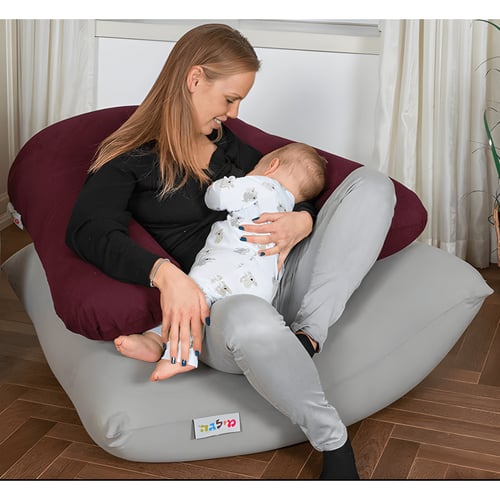 כרית הנקה איכותית לנוחות ותמיכה של מיילגה