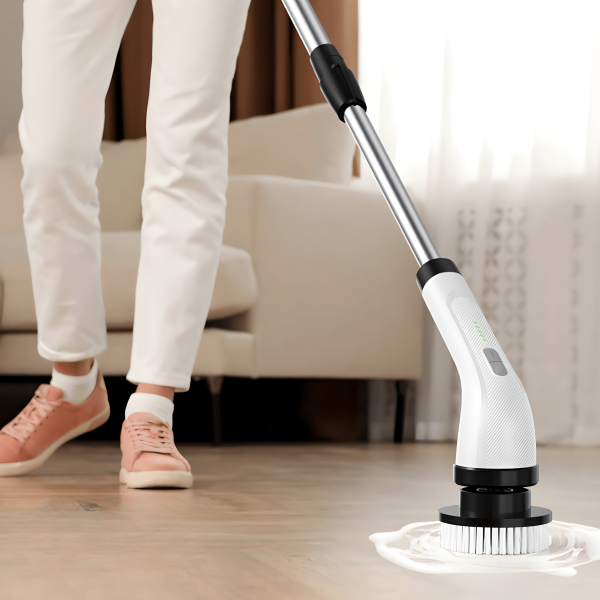 מקרצף חשמלי נטען לניקוי משטחים מגוונים מבית Modena