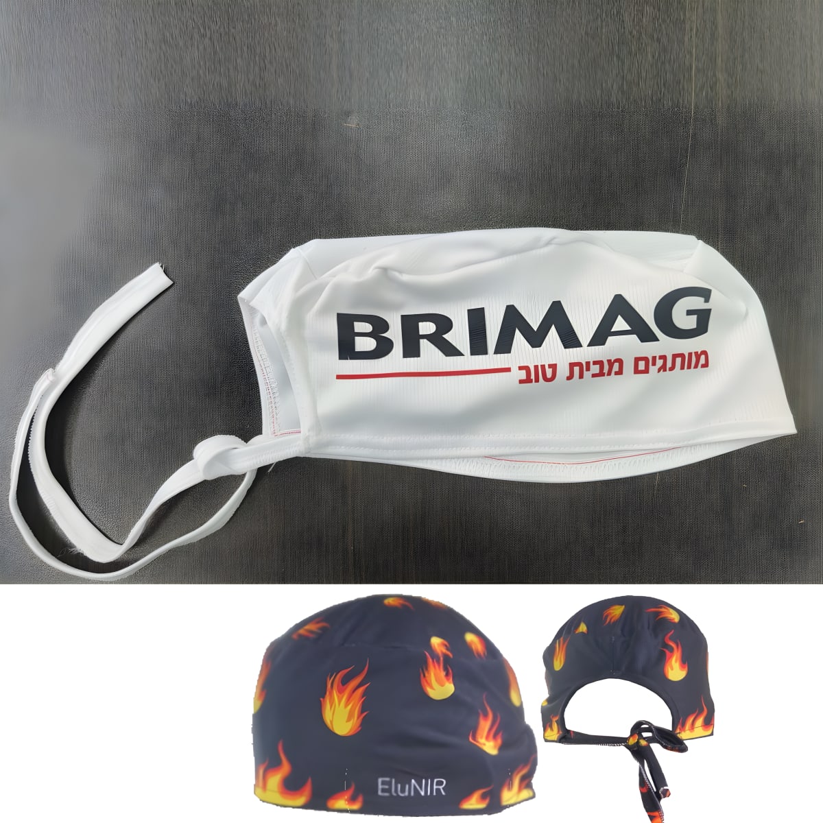 כובע מנתחים אלסטי רב פעמי לבישול ורפואה