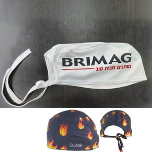 Reusable Elastic Surgical Cap for Cooking and Medicine